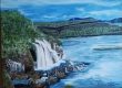 The Hidden Waters | 2012 | Acrylic Canvas Painting | 18/24 Inch | A2 460×610 mm | R800